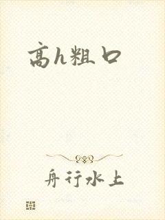 高h粗口