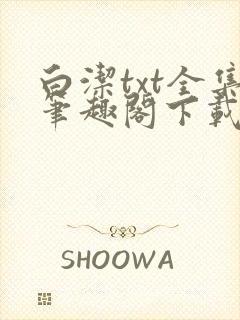 白洁txt全集笔趣阁下载