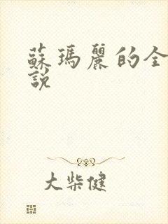 苏玛丽的全部小说