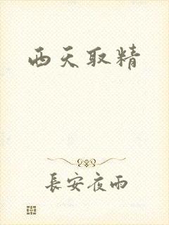 西天取精