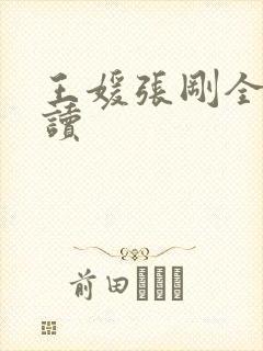 王媛张刚全文阅读