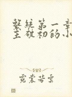 系统第一章给宿主破初的小说