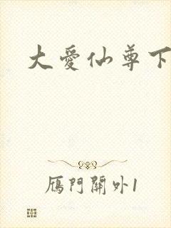 大爱仙尊下载封面