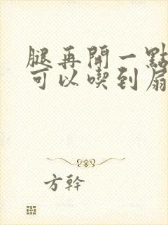 腿再开一点我就可以吃到扇贝了