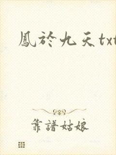凤于九天txt