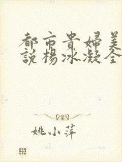 都市贵妇美腿小说杨冰凝全文阅读