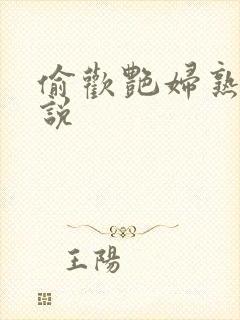 偷欢艳妇熟女小说封面