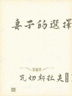 妻子的选择小说