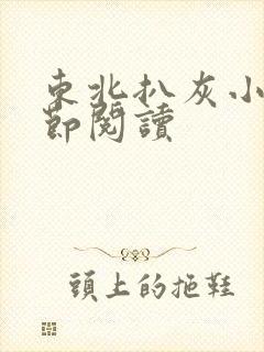 东北扒灰小说分节阅读