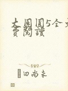 大团圆5全文免费阅读