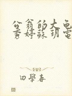 公翁的大龟挺进秀婷苏玥电影