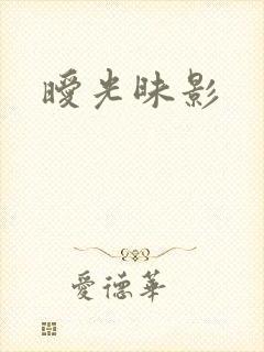 暧光昧影封面
