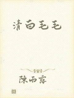 清白毛毛