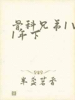 骨科兄弟1 V1年下