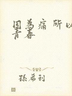 因为痛 所以叫青春