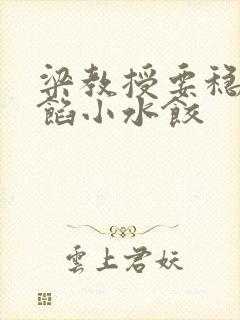 梁教授要稳住肉馅小水饺