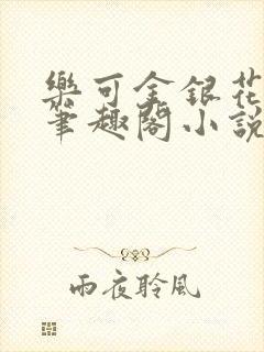 乐可金银花免费笔趣阁小说