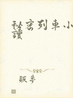 秘密列车小说阅读