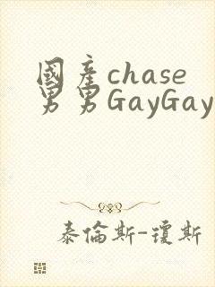国产chase男男GayGay