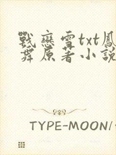 战恋雪txt凤舞原著小说