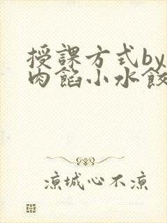 授课方式by 肉馅小水饺