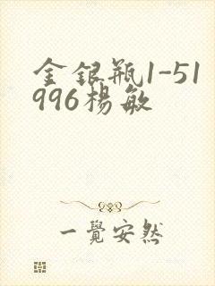 金银瓶1-51996杨敏