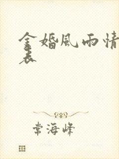 金婚风雨情演员表