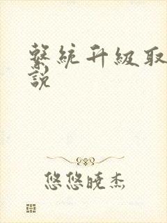 系统升级取液小说