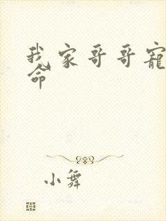 我家哥哥宠妹如命