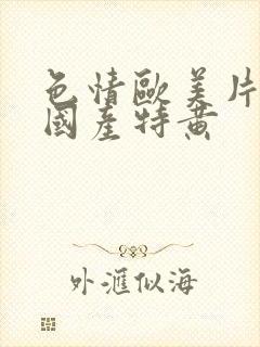 色情欧美片午夜国产特黄