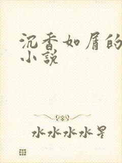 沉香如屑的原著小说