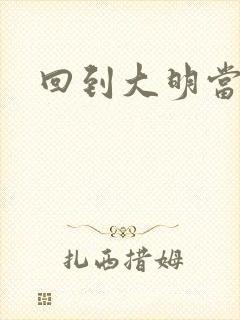 回到大明当才子