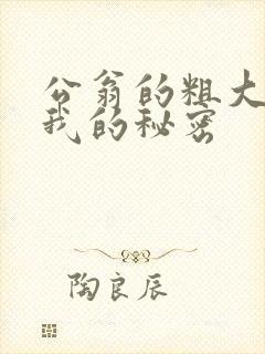 公翁的粗大放进我的秘密