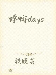 蜉蝣days