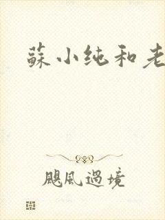 苏小纯和老苏