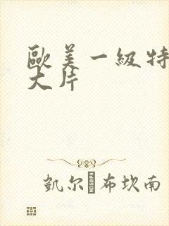 欧美一级特黄a大片