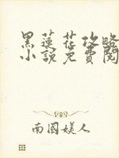 黑莲花攻略手册小说免费阅读