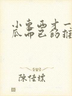 小东西才一根黄瓜而已的推荐书