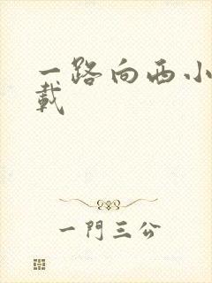 一路向西小说下载
