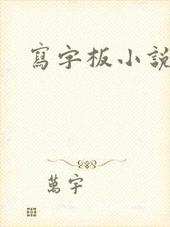 写字板小说