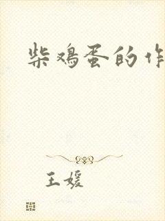 柴鸡蛋的作品