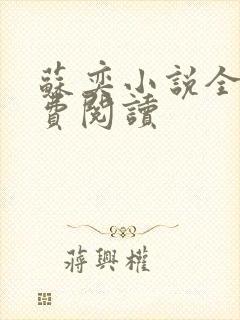 苏奕小说全文免费阅读