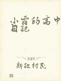 小霜的高中成长日记