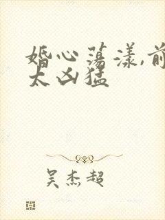 婚心荡漾,前夫太凶猛