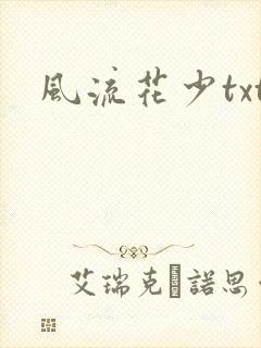 风流花少txt