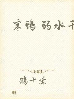 寒鸦 弱水千流