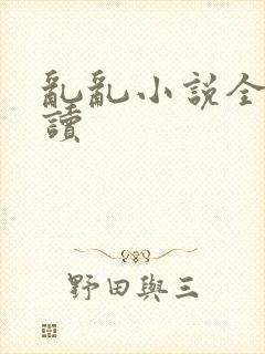 乱乱小说全文阅读