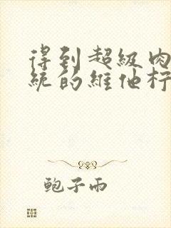 得到超级肉禽系统的维他柠檬茶封面