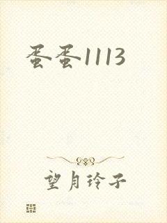 蛋蛋1113
