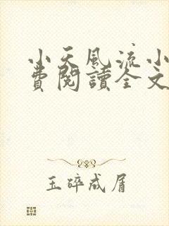 小天风流小说免费阅读全文最新章节